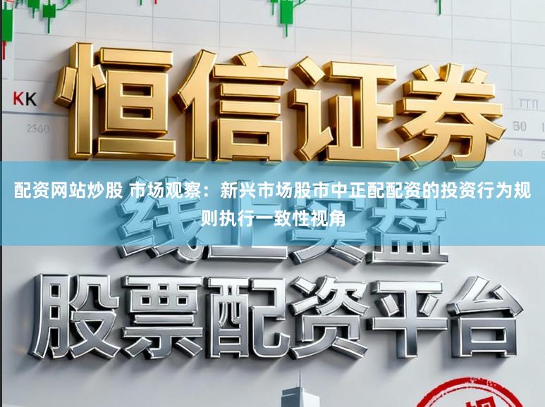 配资网站炒股 市场观察：新兴市场股市中正配配资的投资行为规则执行一致性视角