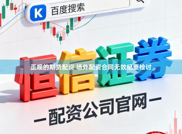 正规的期货配资 场外配资合同无效纪要检讨